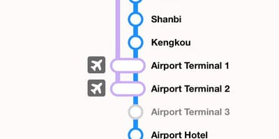 তাইপেই mrt মানচিত্র, taoyuan বিমানবন্দর